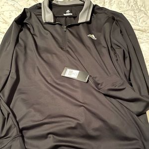 NWT Mens adidas 1/4 zip golf jacket 2xl